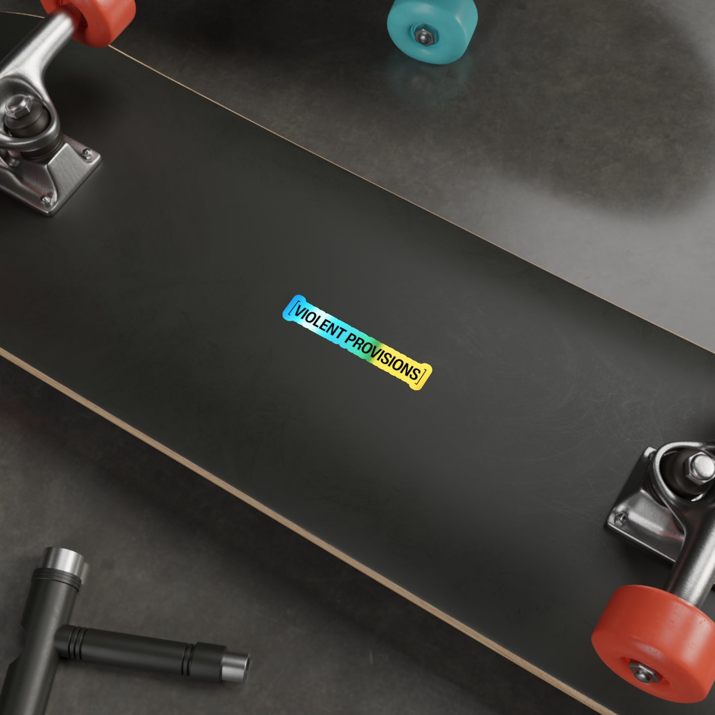 Adult Swim Holographic Die-cut Sticker