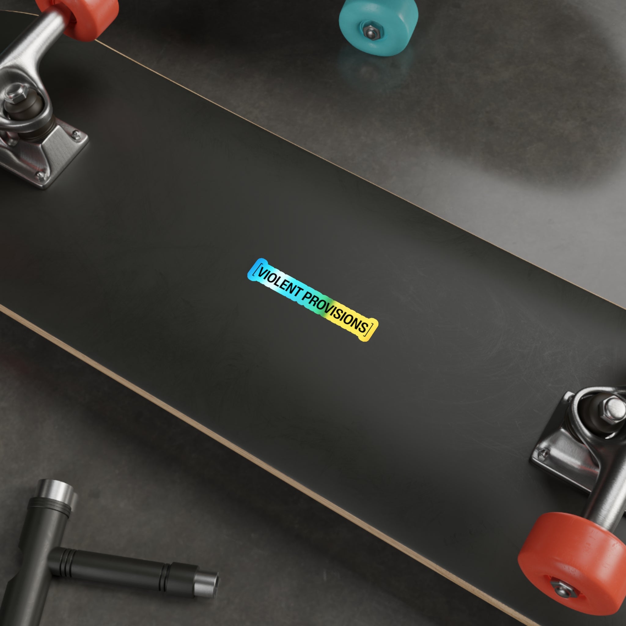 Adult Swim Holographic Die-cut Sticker