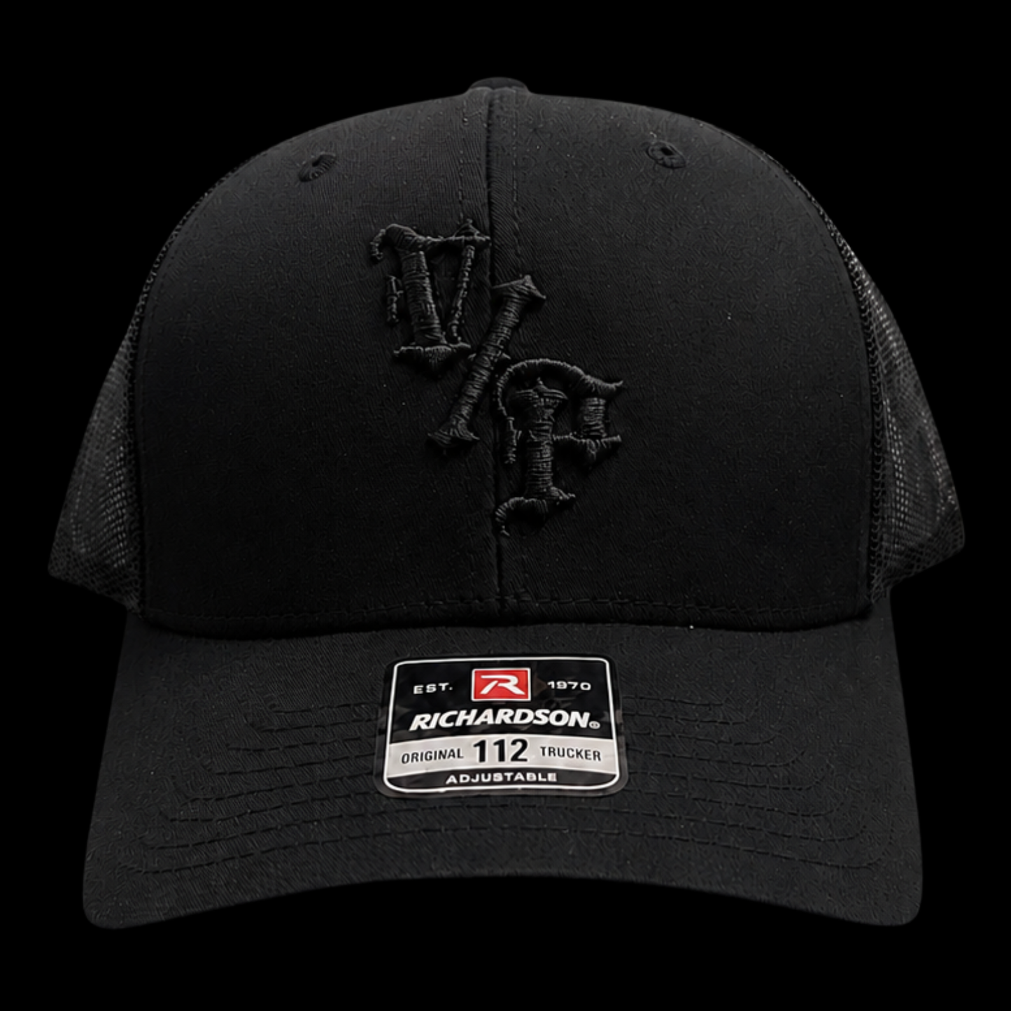 Black Logo Hat (dad or trucker)