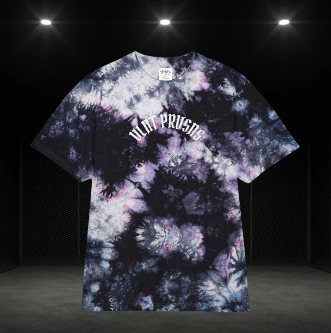 Embroidered Heavyweight Tie-Dye T